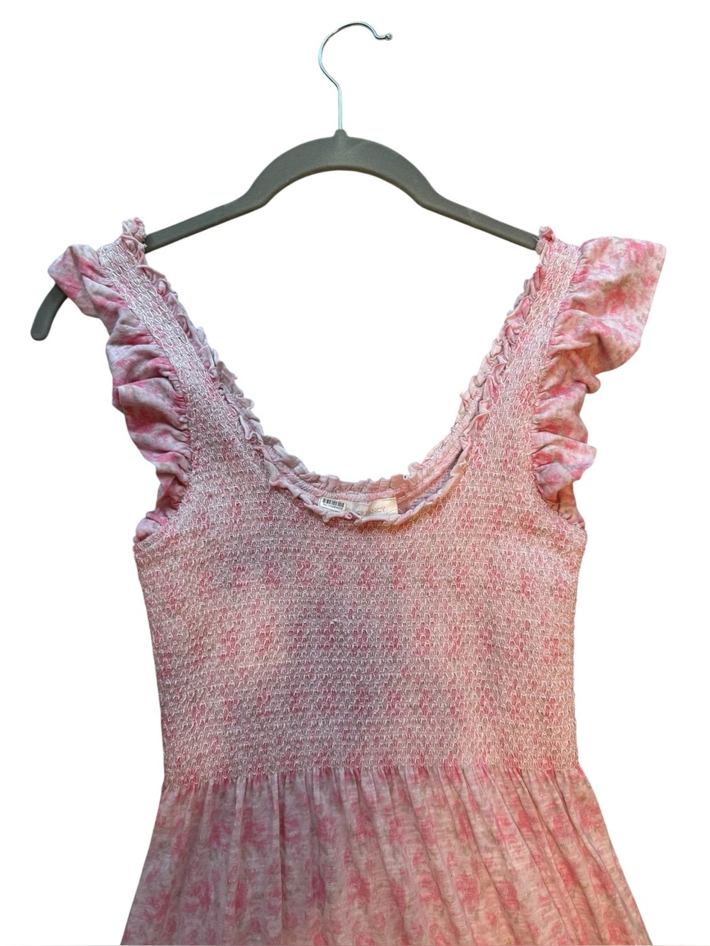 LoveShackFancy Chessie Dress in Rose Patch - Picture 5 of 12